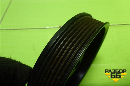 Шкив коленвала (1.4л CAX) (03D105255D) для Volkswagen Golf V Plus с 2005-2014г (Гольф 5 Плюс)