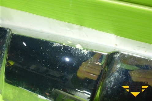 Накладка переднего бампера (A2928852200) для Mercedes Benz GLE-Klass (купе) C292 с 2015г (ГЛЕ)