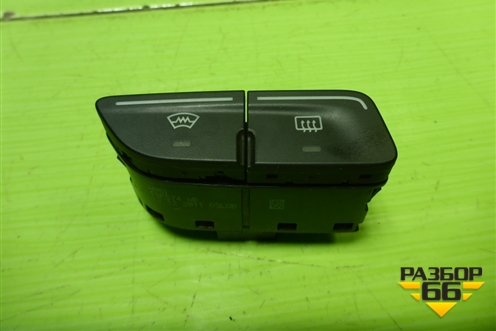 Кнопка обогрева лобового и заднего стекла (AM5T18K574AB) для Ford Focus 3 с 2011г (Фокус)