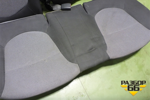 Сиденья комплект (с обогревом, без AIR BAG) для Hyundai Solaris с 2010-2016г (Солярис)