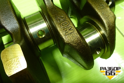 Коленвал (2.0л 4B11) для Mitsubishi Lancer-X с 2007г (Лансер)