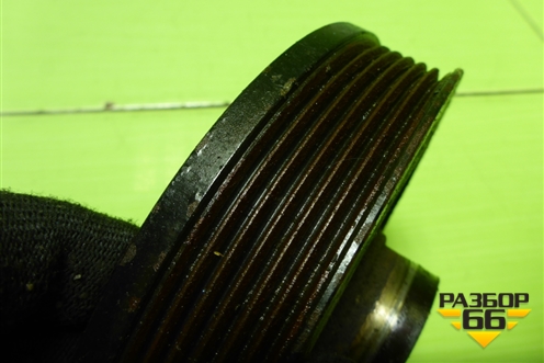 Шкив коленвала  (2.0л 4B11) для Mitsubishi Lancer-X с 2007г (Лансер)