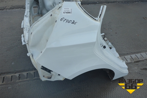 Крыло заднее правое (хетчбэк) (715044LC20) для Hyundai Solaris с 2010-2016г (Солярис)