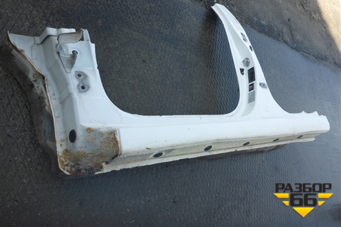 Порог со стойкой левый для Hyundai Solaris с 2010-2016г (Солярис)