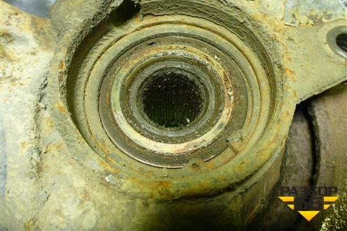 Кулак поворотный передний левый для Hyundai Solaris с 2010-2016г (Солярис)