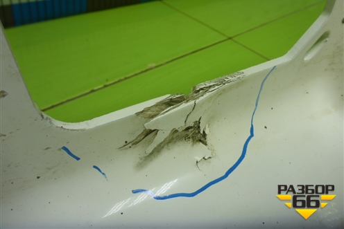 Корпус подножки левой (81615200075) для MAN TGX с 2007г (ТГХ)