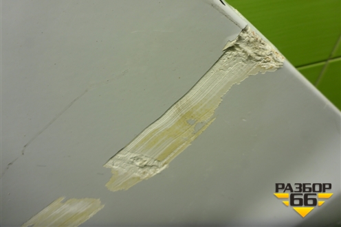 Накладка двери правой  (продолжение двери) для MAN TGX с 2007г (ТГХ)