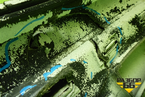 Бампер передний левая часть  (81416105825) для MAN TGX с 2007г (ТГХ)