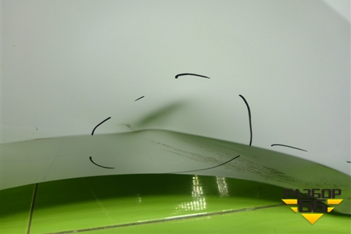 Крыло переднее правое (60U821022) для Skoda Rapid с 2020г (Рапид)