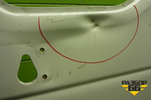 Дверь левая (810626004125) для Sitrak C7H (С7Н)