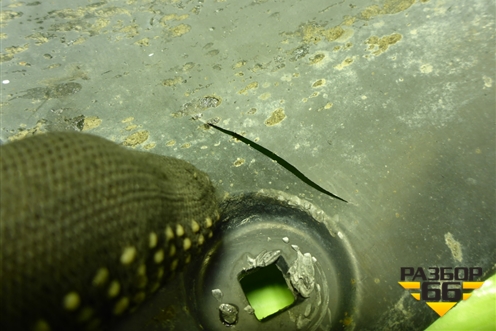 Пыльник заднего бампера левый (5259242080) для Toyota Rav-4 с 2012-2019г (Рав 4)