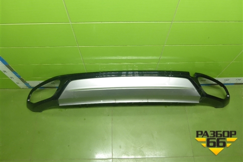 Юбка заднего бампера (6600208884) (6600143193) для Geely Tugella с 2019г (Тугелла)