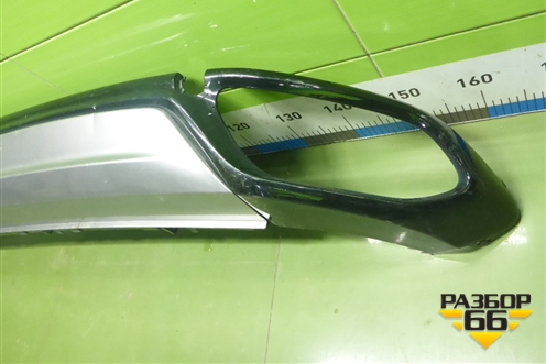 Юбка заднего бампера (6600208884) (6600143193) для Geely Tugella с 2019г (Тугелла)