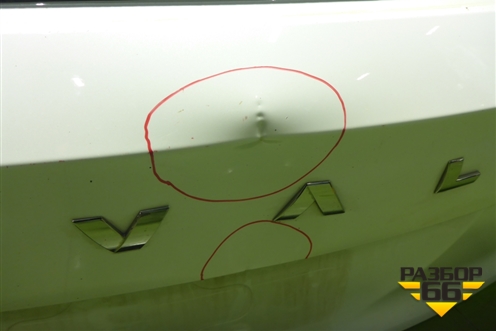 Дверь багажника без стекла (6301600XST11A) для Haval Jolion с 2021г (Джолион)