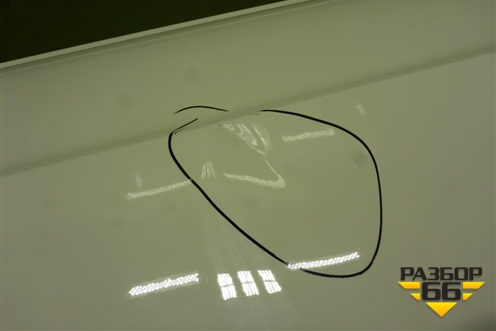 Дверь передняя правая (8U0831312B) для Audi Q3 с 2011-2018г (Ку 3)