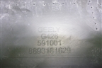 Юбка переднего бампера (8893181629) для Geely Cityray с 2024-2025г (Ситирей)
