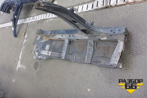 Порог со стойкой правый для Kia Rio с 2011-2016г (Рио 3)