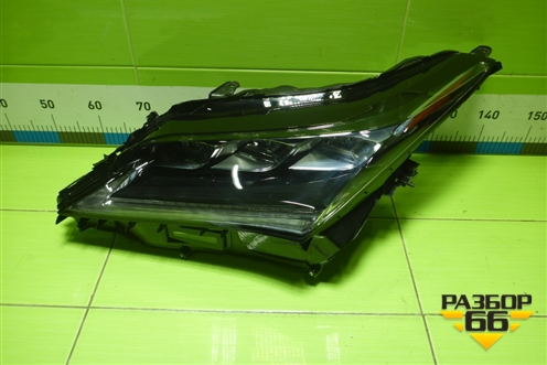 Фара левая (до 2019г LED на один блок без блока) (8118548D40) для Lexus RX 350 c 2015г (РХ)