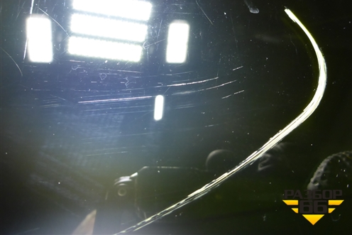 Стекло двери задней правой (седан) для Volkswagen Passat (B6) с 2005-2010г (Пассат Б6)