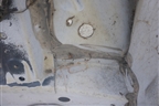 Лонжерон передний правый для Toyota Rav-4 с 2006-2013г (Рав 4)