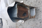 Порог со стойкой левый для Toyota Corolla (E15) с 2006-2013г (Королла 150)