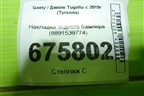 Накладка заднего бампера (8891539774) для Geely Tugella с 2019г (Тугелла)