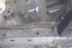 Лонжерон передний правый для Toyota Corolla (E15) с 2006-2013г (Королла 150)