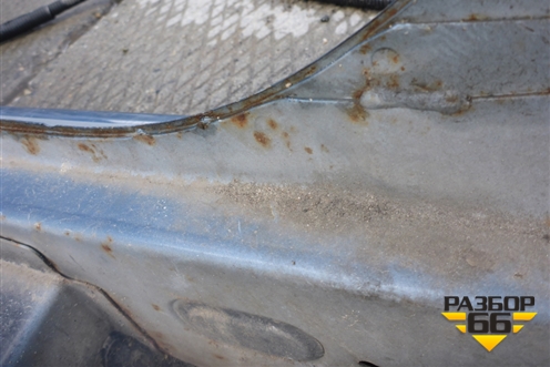 Порог со стойкой правый (StepWay) для Renault Sandero с 2009-2014г (Сандеро)