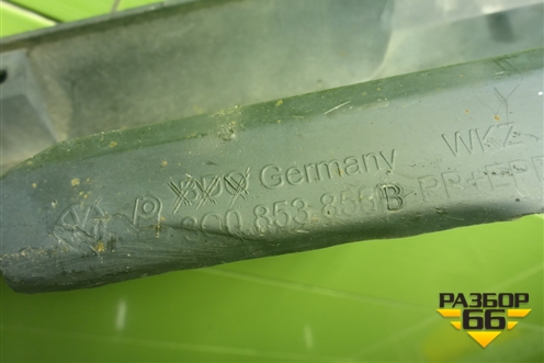 Накладка на порог наружная левая (универсал) (3C0853855) для Volkswagen Passat (B6) с 2005-2010г (Пассат Б6)