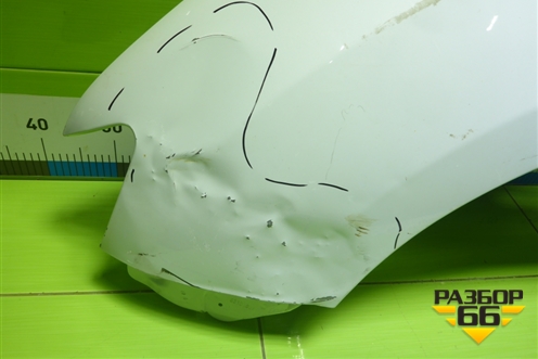 Крыло переднее левое (631010300R) для Renault Logan II с 2012г (Логан)