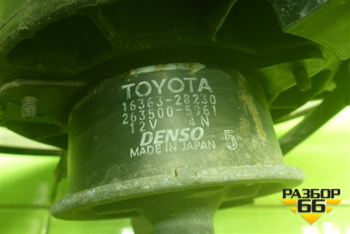 Вентилятор охлаждения радиатора для Toyota Camry V40 с 2006-2011г (Камри)