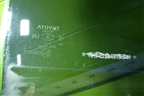 Стекло двери задней правой для Toyota Corolla (E15) с 2006-2013г (Королла 150)