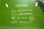 Стекло двери задней левой форточка для Toyota Corolla (E15) с 2006-2013г (Королла 150)