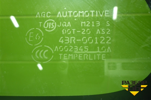 Стекло глухое левое для Mitsubishi ASX с 2010г (АСХ)