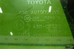 Стекло двери задней левой форточка для Toyota Rav-4 с 2006-2013г (Рав 4)