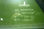 Стекло двери задней левой форточка для Toyota Corolla (E15) с 2006-2013г (Королла 150)