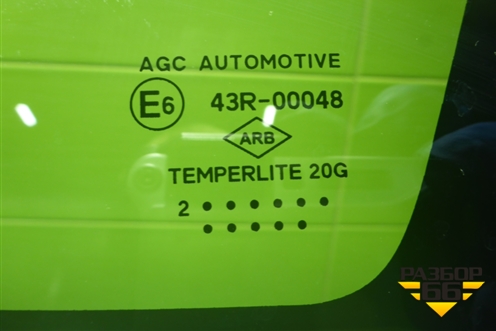 Стекло глухое правое для Renault Duster I с 2010-2021г (Дастер)