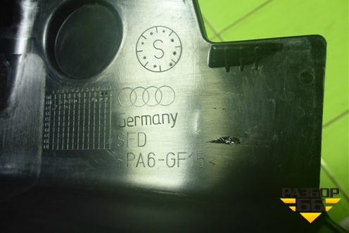 Накладка двери передней правой (на рамку) (8U0867610) для Audi Q3 с 2011-2018г (Ку 3)