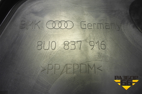 Накладка двери передней правой (заглушка) для Audi Q3 с 2011-2018г (Ку 3)