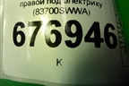 Обшивка двери задней правой под электрику (83700SWWA) для Honda CR-V(RE) с 2006-2012г (ЦРВ СРВ)
