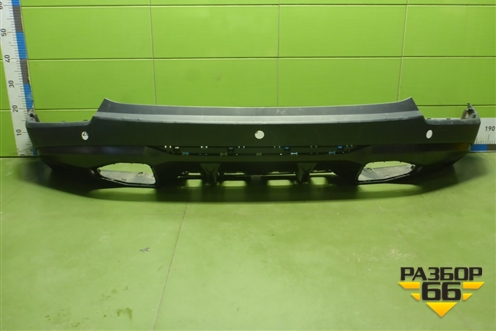 Юбка заднего бампера (под парктроник) (7106013CRV0000) для GAC GS3 с 2024-2025г (ГС3)