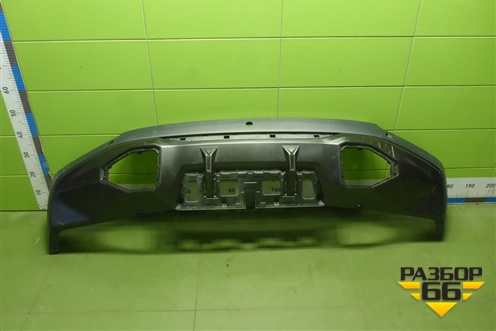 Юбка заднего бампера (под парктроник) (7106013CRV0000) для GAC GS3 с 2024-2025г (ГС3)