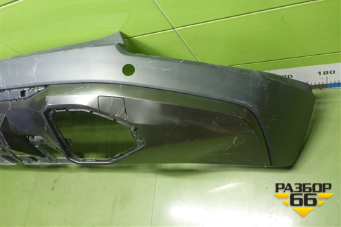 Юбка заднего бампера (под парктроник) (7106013CRV0000) для GAC GS3 с 2024-2025г (ГС3)
