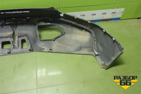 Юбка заднего бампера (под парктроник) (7106013CRV0000) для GAC GS3 с 2024-2025г (ГС3)
