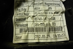 Обшивка двери задней левой под механику (8374055L30) для Suzuki SX4 с 2006-2013г (СХ4)