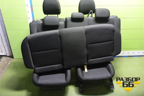Сиденья комплект (с обогревом, без AIR BAG) для Mitsubishi ASX с 2010г (АСХ)