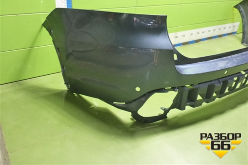 Бампер задний (под парктроники) (521590E070) для Toyota Highlander с 2013-2021г (Хайлендер)
