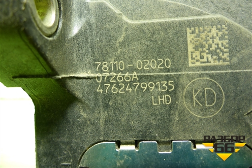 Педаль газа электронная (7811002020) для Toyota Corolla (E15) с 2006-2013г (Королла 150)