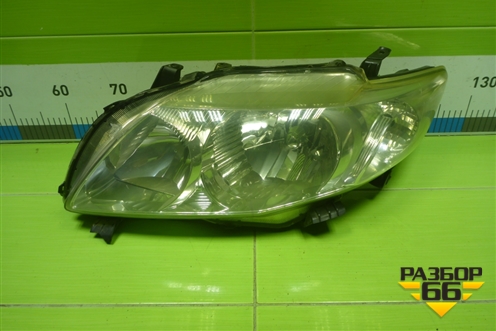 Фара левая (до 2010г галоген) (8117012A60) для Toyota Corolla (E15) с 2006-2013г (Королла 150)