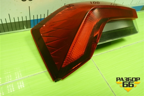 Фонарь задний наружный левый (60U945207A) для Skoda Rapid с 2020г (Рапид)